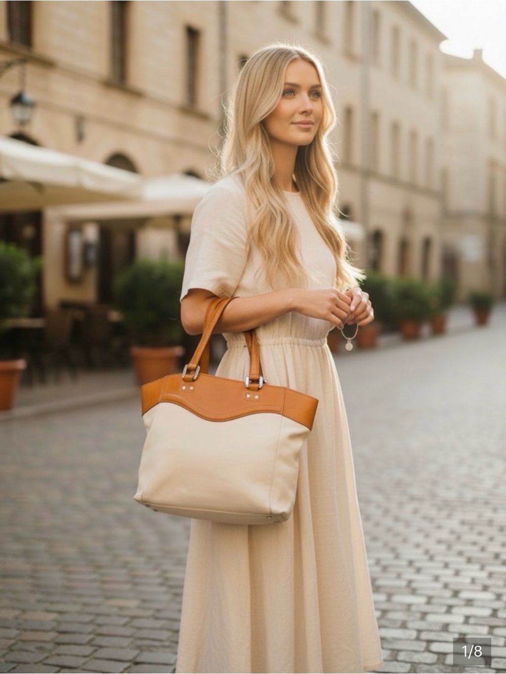 Gucci Hysteria Canvas and Leather Tote Bag Made in Italy